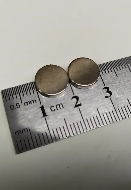 Giá đỡ nam châm cho honing steel rod gắn lên khối dao - Image 4