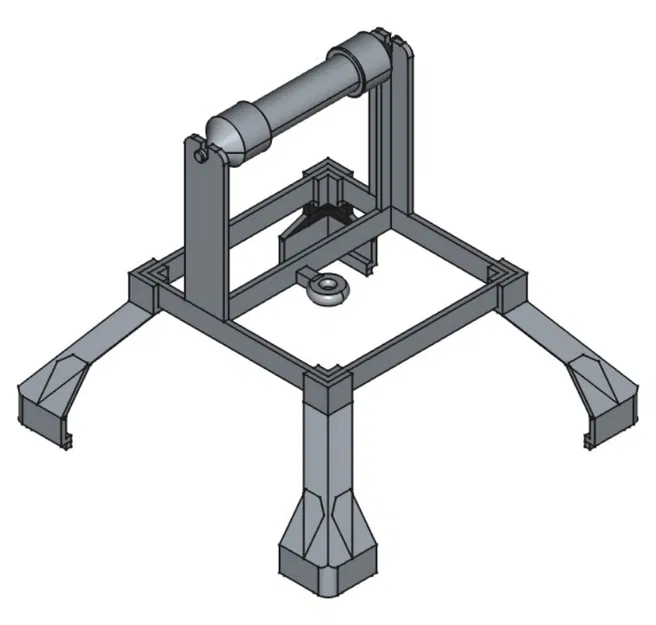 Giá đỡ cuộn filament đặt trên nóc cho Creality K1/K1C - Image 3