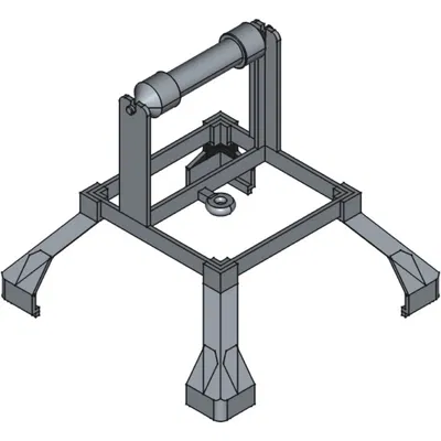 Giá đỡ cuộn filament đặt trên nóc cho Creality K1/K1C