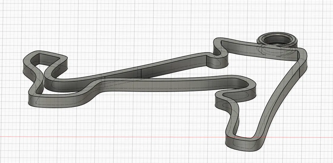 Móc khóa đường đua Zandvoort (F1) - Image 1