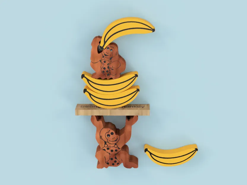 Mạnh như khỉ (Strong as a monkey) – Trò chơi cân bằng - Image 1