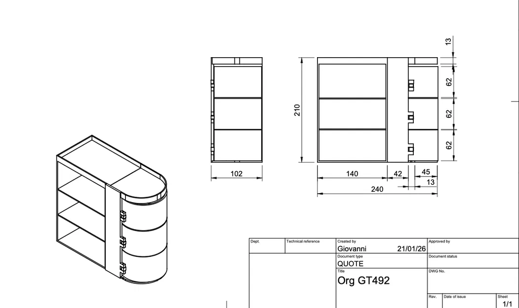 ORGANIZER GT492 - Image 4