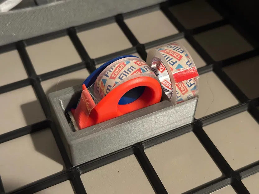 Gridfinity Tesa holder (+spare) - Image 1