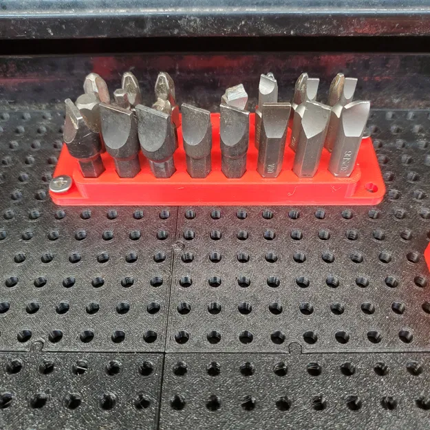 Khay giữ Hex Bit Toolgrid (Parametric) - Image 1