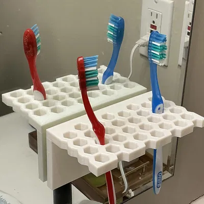 Giá để bàn chải đánh răng (Toothbrush holder) hình lục giác