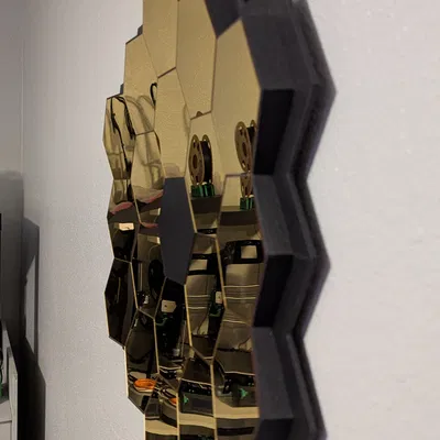 Gương JWST Cong (Curved JWST Mirror)