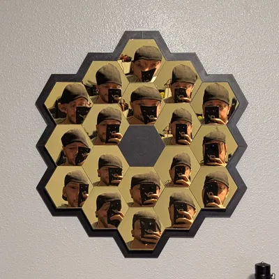 Gương JWST Cong (Curved JWST Mirror)