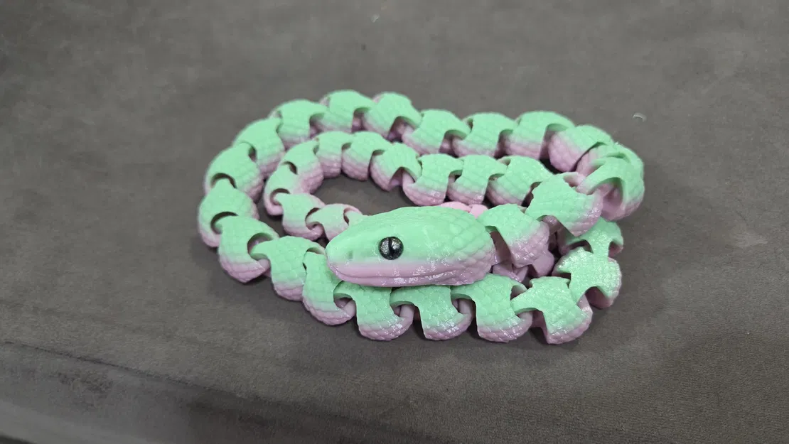 Rắn khớp nối có vảy – tương thích mắt kính 6mm + 8mm - Image 5