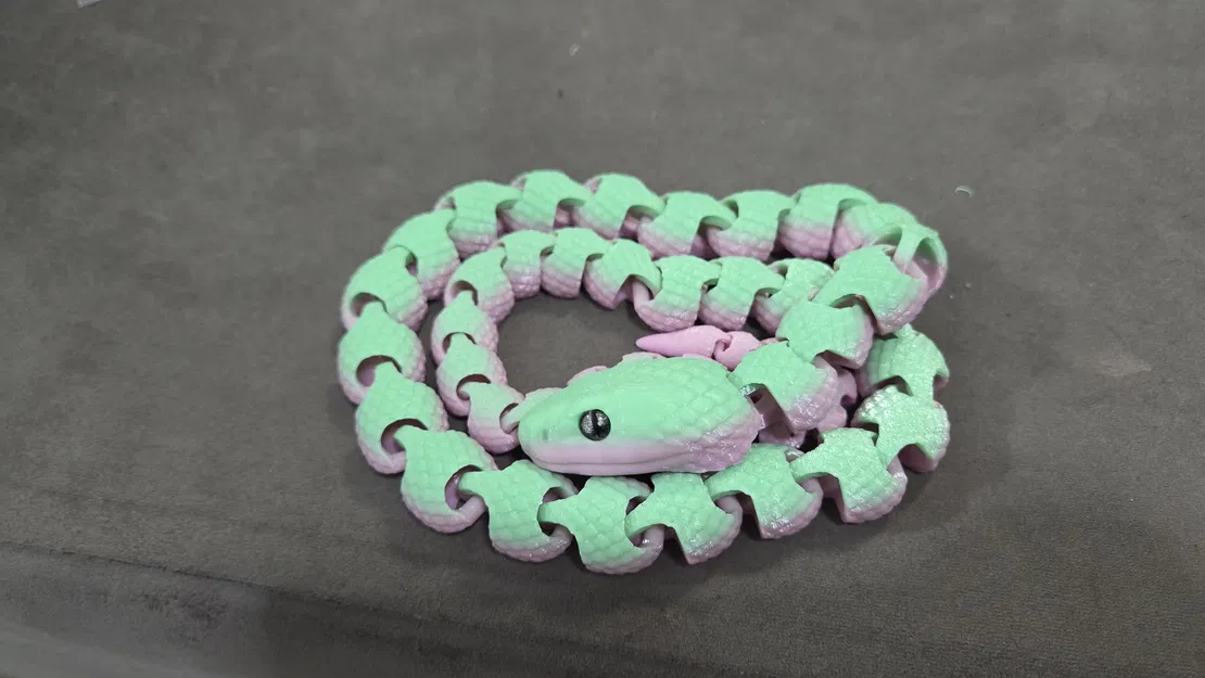 Rắn khớp nối có vảy – tương thích mắt kính 6mm + 8mm - Image 7