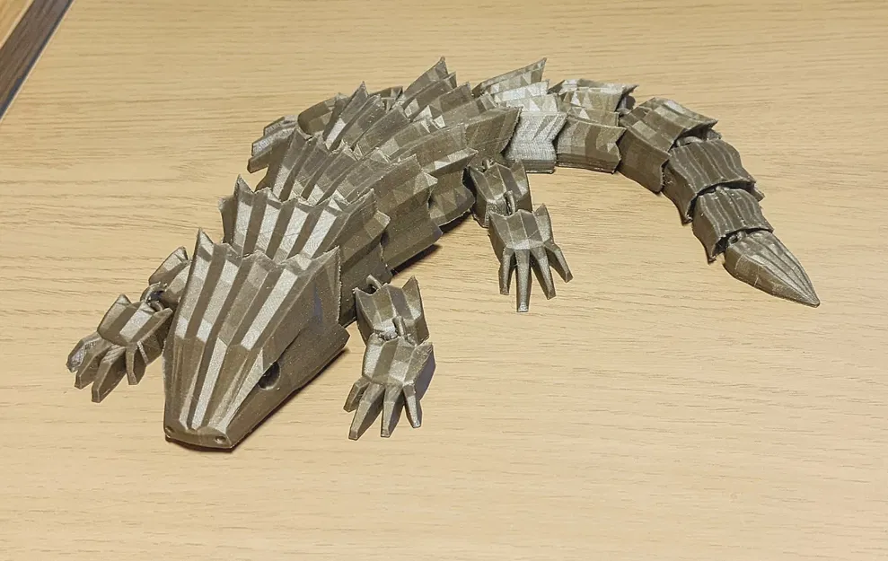 Thằn lằn Armadillo - Articulated - Image 1