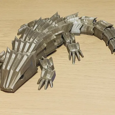 Thằn lằn Armadillo - Articulated