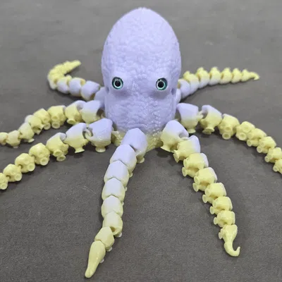 Bạch tuộc khớp nối siêu chi tiết - tương thích mắt kính 6mm + 8mm