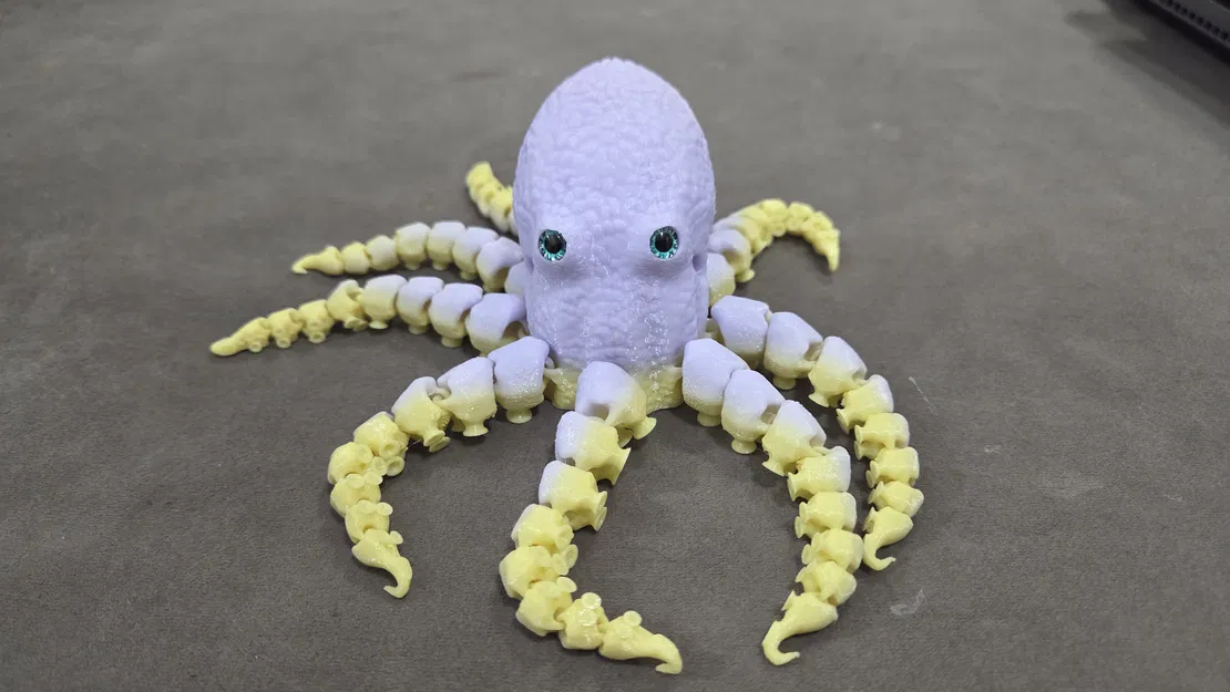 Bạch tuộc khớp nối siêu chi tiết - tương thích mắt kính 6mm + 8mm - Image 4