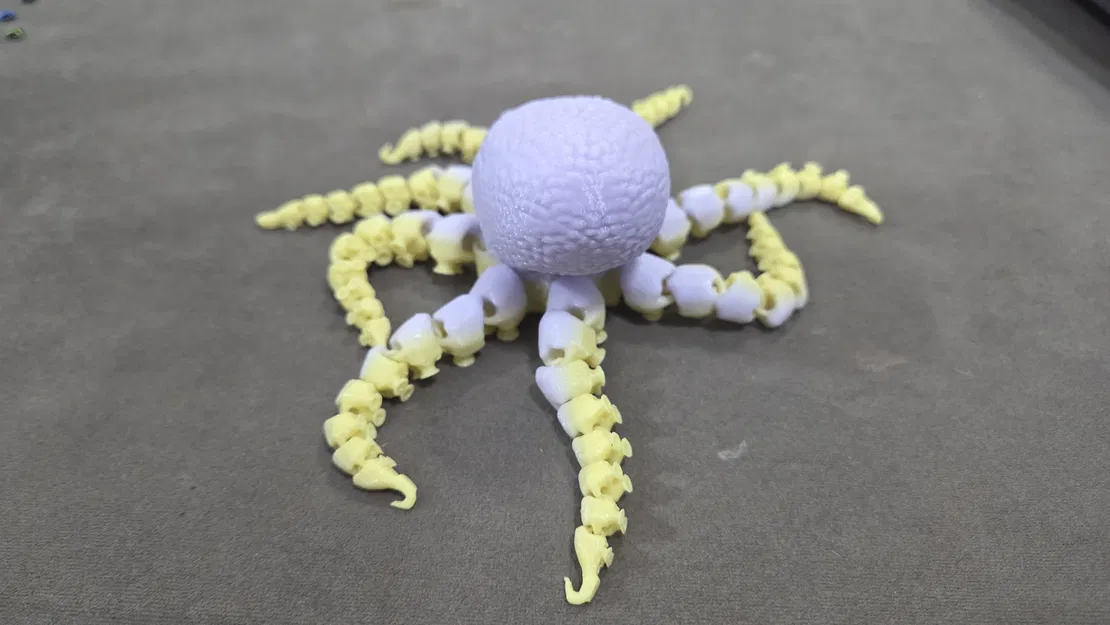 Bạch tuộc khớp nối siêu chi tiết - tương thích mắt kính 6mm + 8mm - Image 7