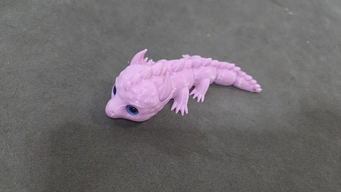 Móc khóa Rồng Toon – Tương thích mắt thủy tinh 6mm - Image 6