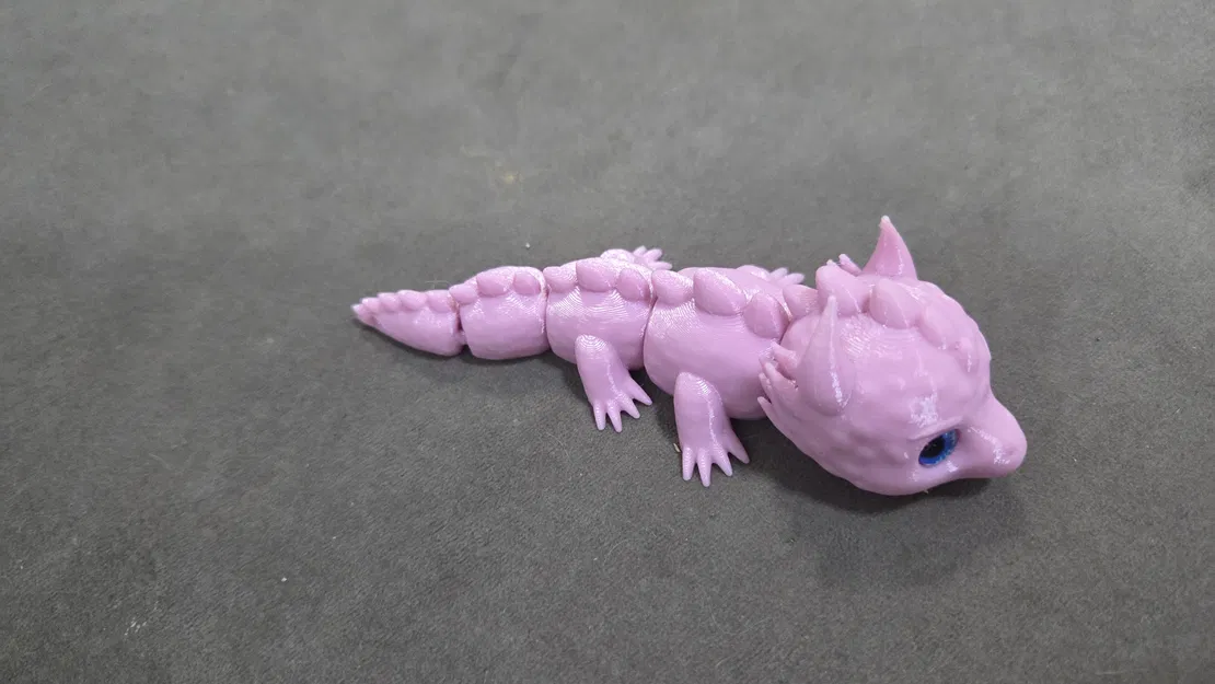 Móc khóa Rồng Toon – Tương thích mắt thủy tinh 6mm - Image 7