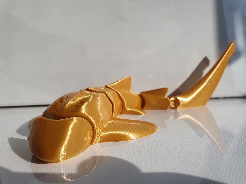 Cá mập Zebra articulated (print-in-place) - Image 2