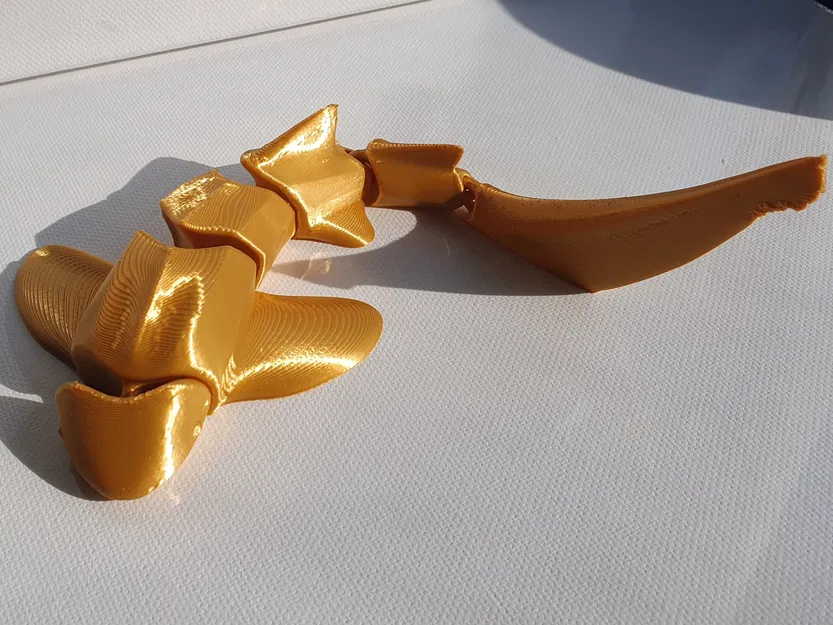 Cá mập Zebra articulated (print-in-place) - Image 4