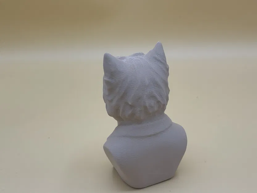 Tượng bán thân chó West Highland White Terrier ăn mặc lịch lãm - Image 4