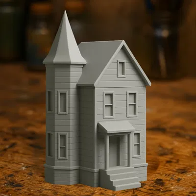 Nhà Mini Victorian — Công Trình Phong Cách Nhà Búp Bê Cổ Điển