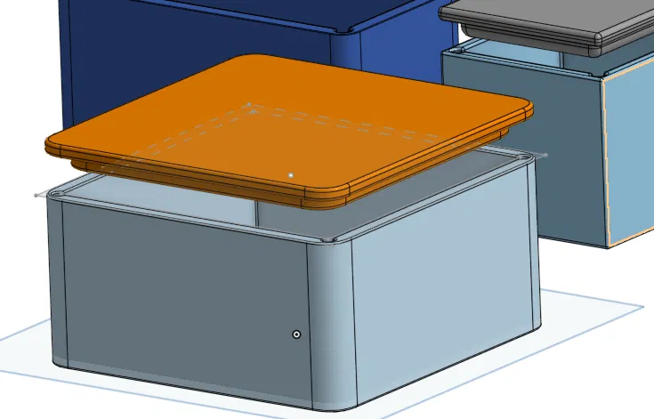 Containers (Bộ 4 hộp đựng kèm nắp) - Image 4