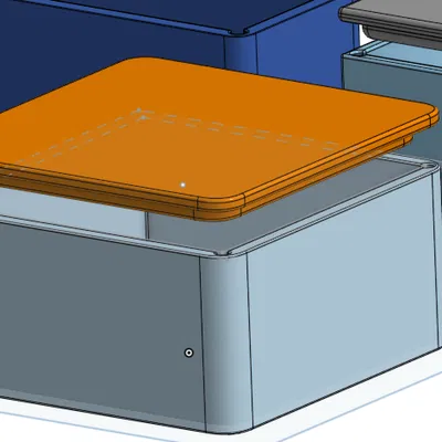 Containers (Bộ 4 hộp đựng kèm nắp)