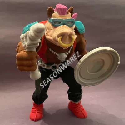 Bebop - Heo Punk Rock (Đồ chơi TMNT) – Bản replica 1988