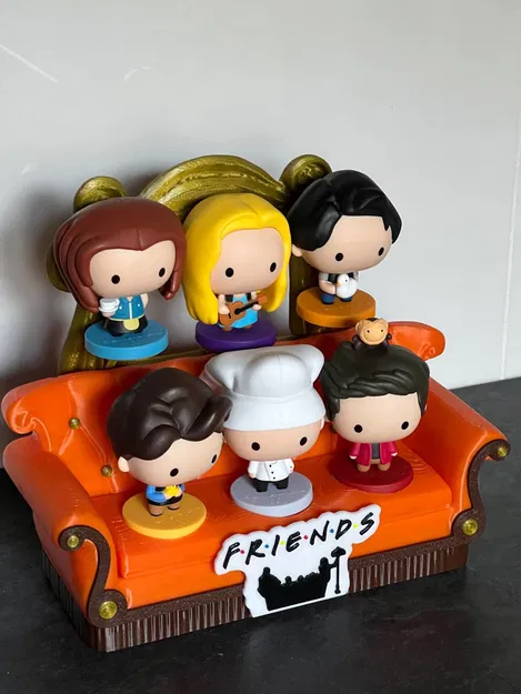 Ghế sofa FRIENDS cho figure McDonald's - Image 2