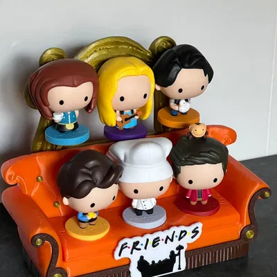 Ghế sofa FRIENDS cho figure McDonald's