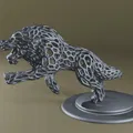 Wolf Pounce Voronoi (Sói chồm kiểu Voronoi) - Thumbnail 1