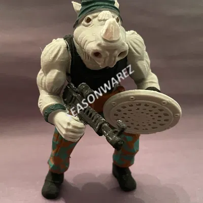 Rocksteady - Lính Tê Giác (Đồ chơi TMNT) | Mẫu in 3D