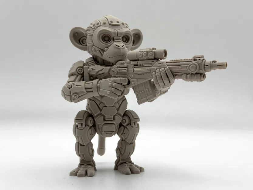 Mechanical Monkey Soldier – Lính Khỉ Cơ Khí - Image 2