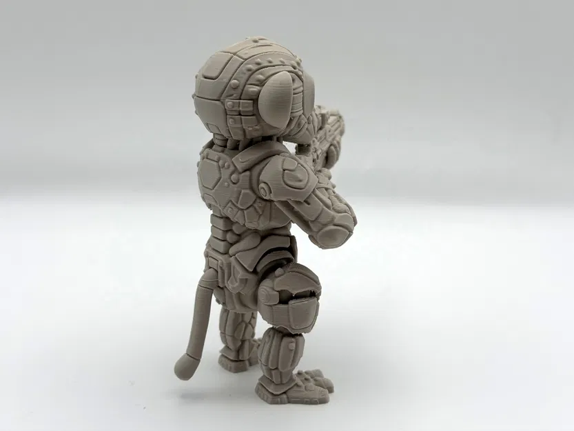 Mechanical Monkey Soldier – Lính Khỉ Cơ Khí - Image 3