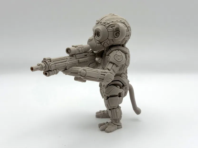 Mechanical Monkey Soldier – Lính Khỉ Cơ Khí - Image 5