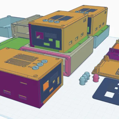 Vỏ MiSTer FPGA (Kacenray analog kit)