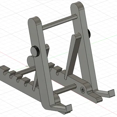 Kệ trưng bày đá điều chỉnh góc (Adjustable Rock Display Stand)