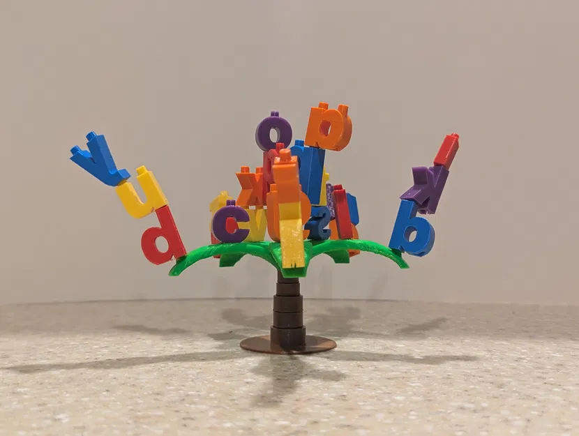 Alphabet Tree Topple – Trò Chơi Cân Bằng Chữ Cái - Image 1