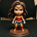 Mô hình Wonder Woman Chibi | Tượng Nữ Chiến Binh Amazon | Fan Art DC Comics - Thumbnail 1