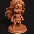 Mô hình Wonder Woman Chibi | Tượng Nữ Chiến Binh Amazon | Fan Art DC Comics - Thumbnail 5