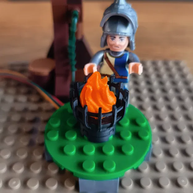 Giỏ lửa cho bricks (Feuerkörbe für Klemmbausteine) - Image 5