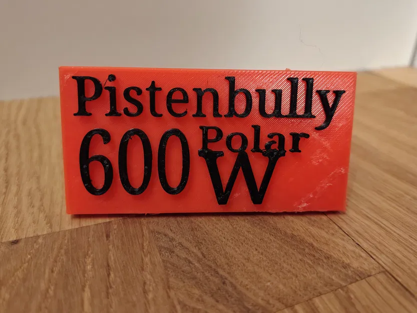 Bảng dựng cho Pistenbully 600 W Polar (Aufstellschild) - Image 1
