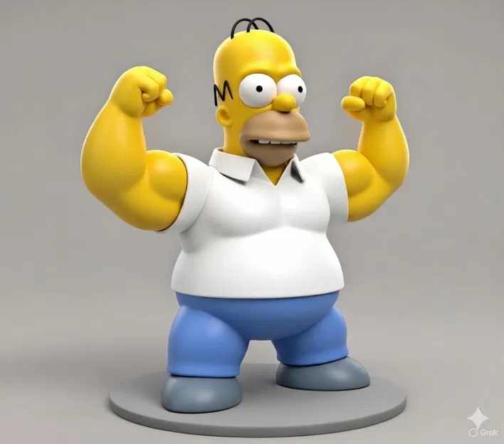 Homer Simpson- Strong (Homer cơ bắp) - Image 1