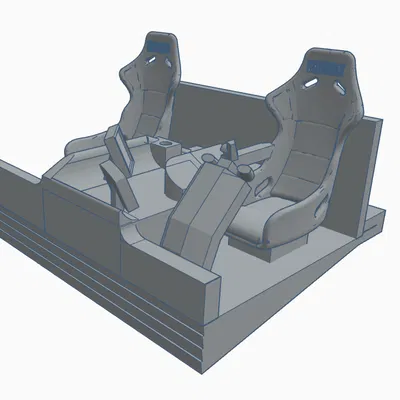 Pistenbully Innenausbau (Nội thất) tỉ lệ 1:14