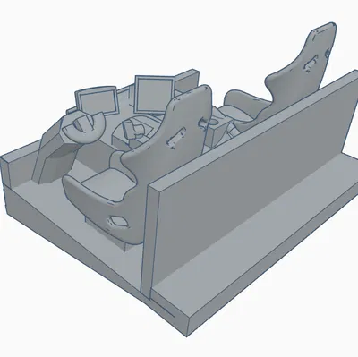 Pistenbully Innenausbau (Nội thất) tỉ lệ 1:14