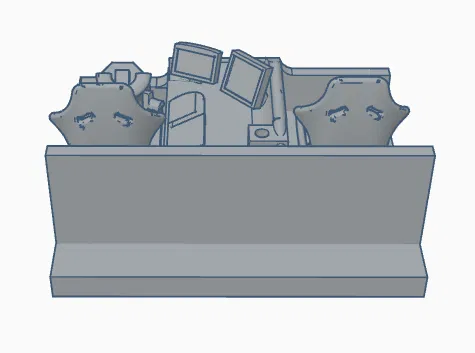 Pistenbully Innenausbau (Nội thất) tỉ lệ 1:14 - Image 6