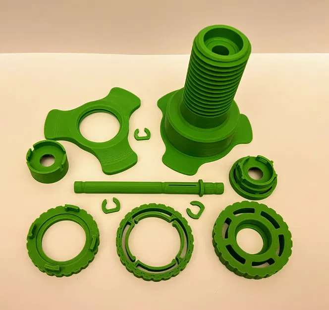 Stronger Compact Spool Auto-Rewinder (Bộ cuốn lại cuộn filament gọn, bền hơn) - Image 3