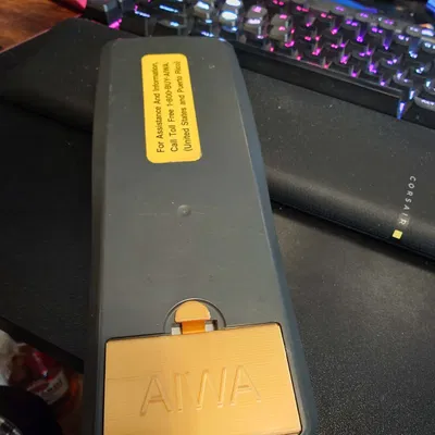 Nắp pin cho remote AIWA RC-6AR02 (AIWA RC-6AR02 Remote Controller Battery Cover)