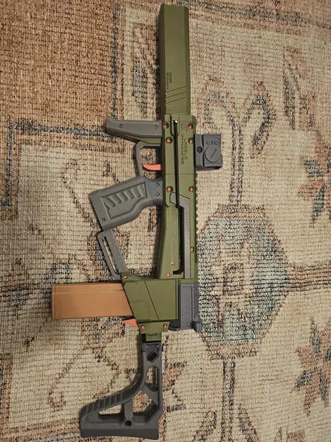 Adapter Picatinny và báng gập cho HUSH II - Image 5