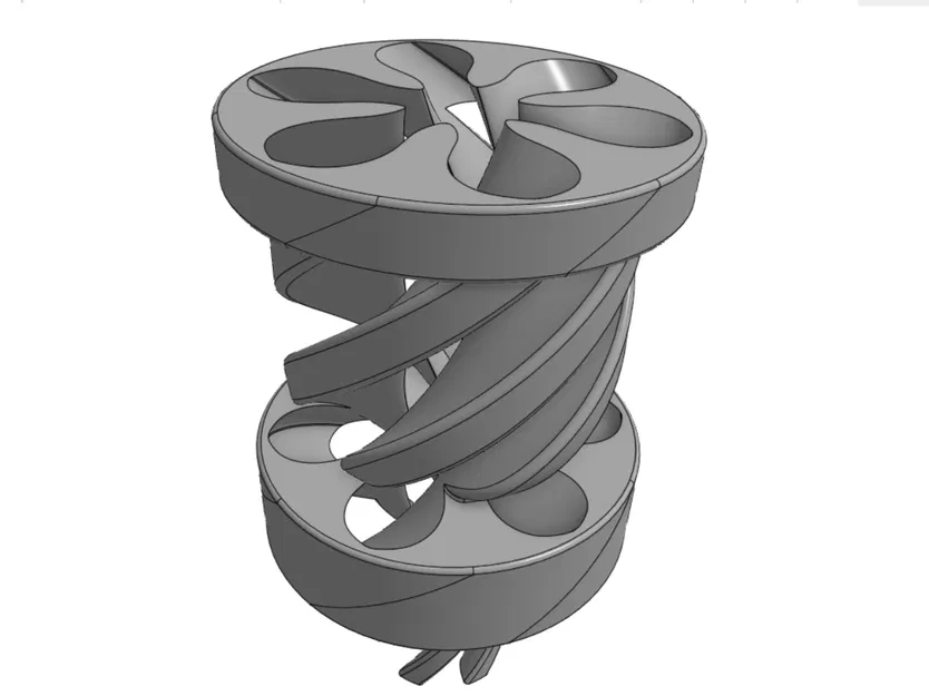 Spiral Fidget Rổ Disc Golf (Disc Golf Basket Spiral Fidget) - Image 3