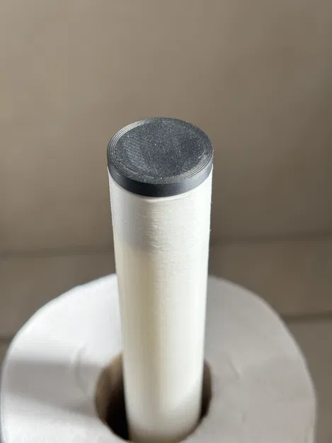 Nút chặn trụ giá treo giấy vệ sinh (Toilet Paper Stand Pole Stopper) - Image 1